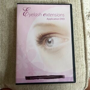 Eyelash Extensions Application DVD